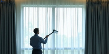 Commercial curtain stain removal service graceville hotels offices restaurants
